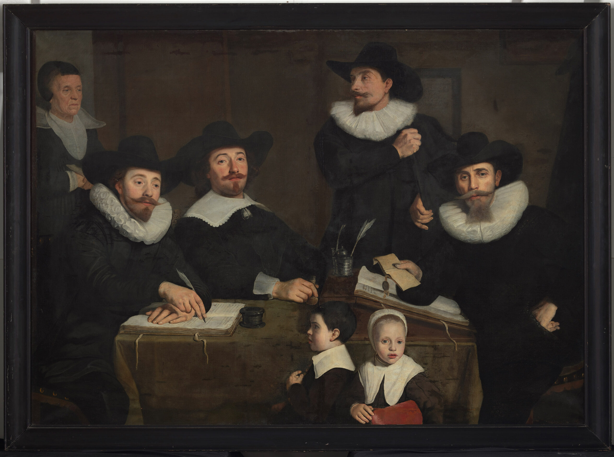 Regentenstuk Waalse Kerk van Bartholomeus van der Helst Regentenstuk Waalse Kerk van Bartholomeus van der Helst