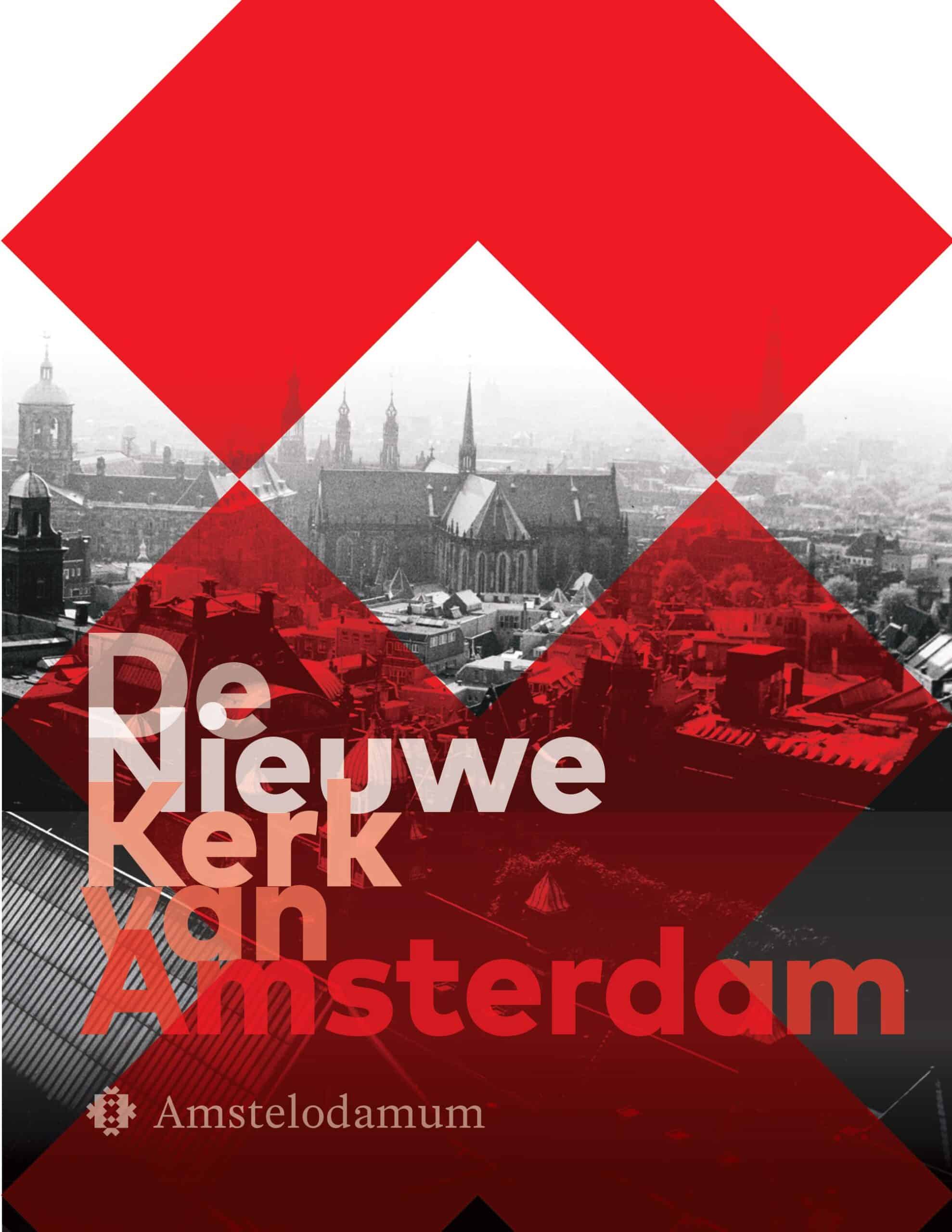 Omslag De Nieuwe Kerk van Amsterdam, ontwerp Gijs Sierman